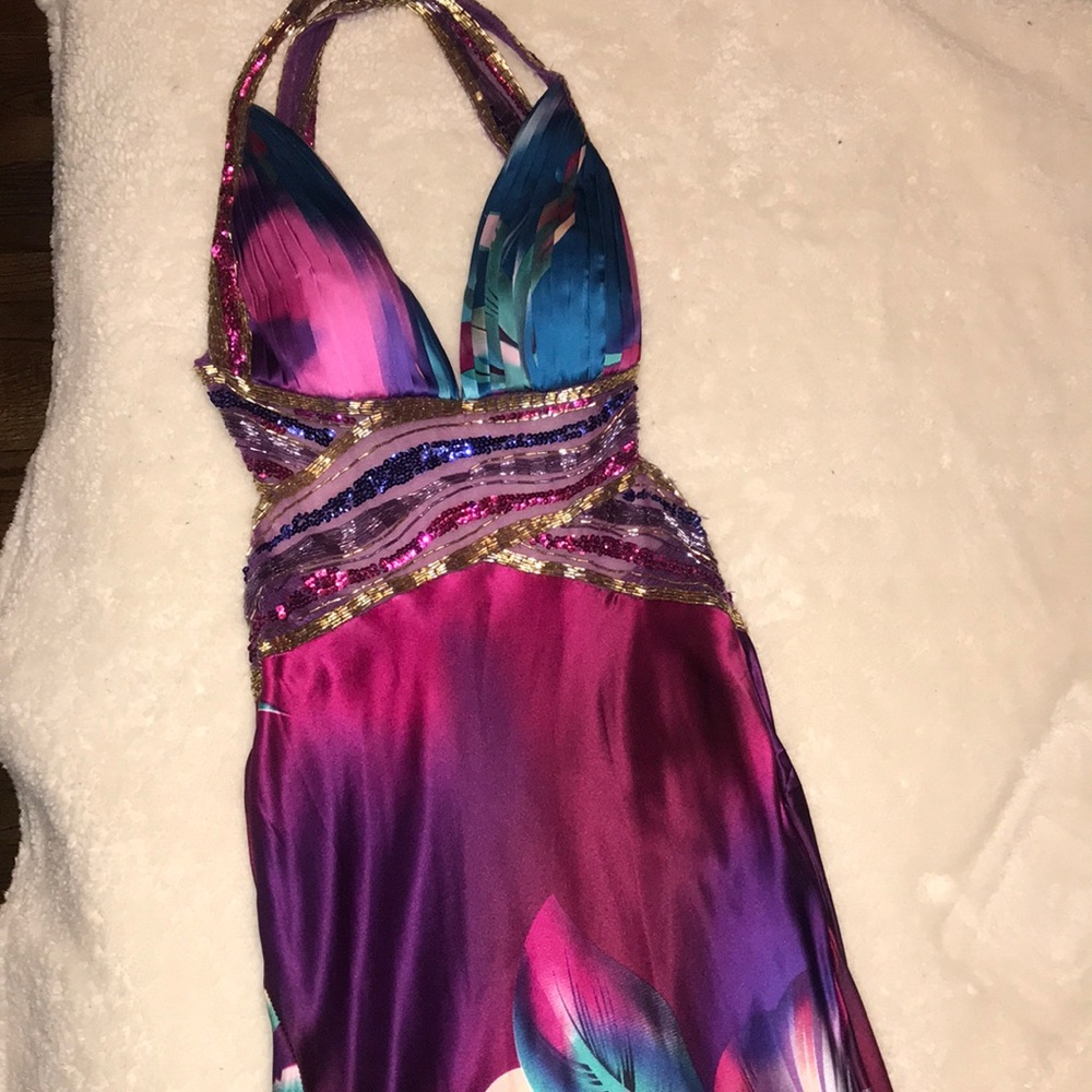 Women’s full length prom dress